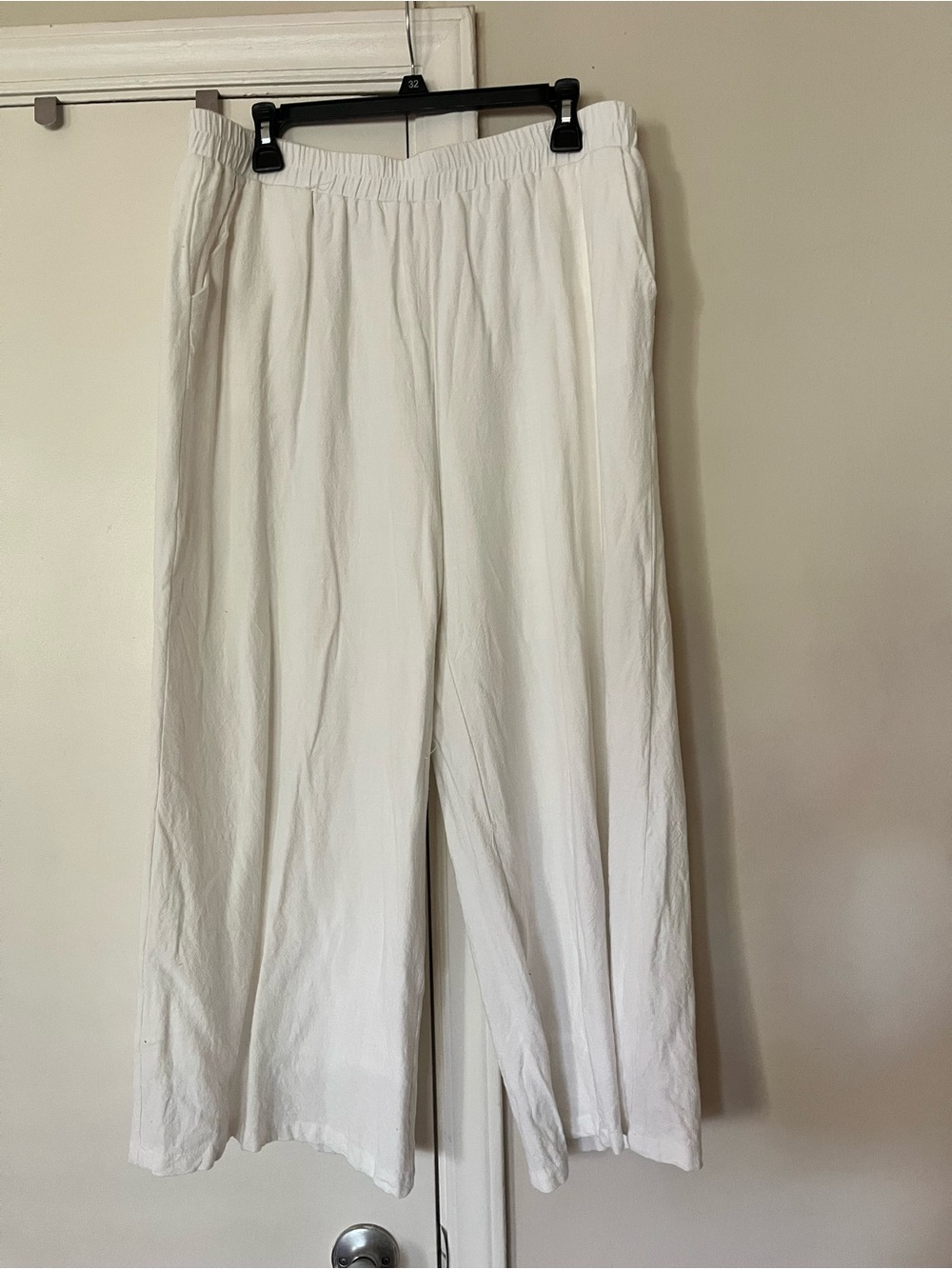 White Linen Pants